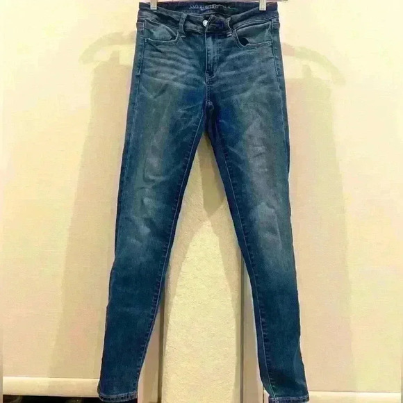 AMERICAN EAGLE | Jeggings Faux Back Pocket | Sz 6 Regular - Picture 1 of 7